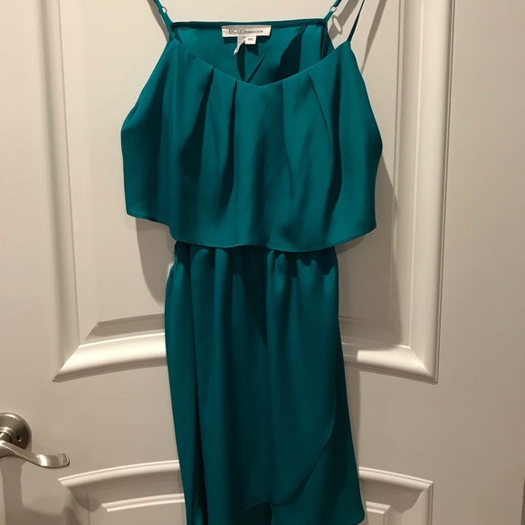 emerald backless dress